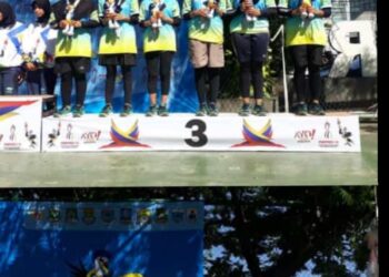 Cabang Olahraga Arung Jeram Porprov VI Banten yang digelar di Babakan Unis, Kampung Bekelir, Kota Tangerang menjadwalkan pertandingan kelompok Putri. Sementara untuk kelompok Putra disampaikan akan diselenggarakan, Rabu (23/11/2022) | Foto: Istimewa