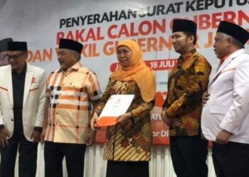 Jajaran DPP PKS saat memberikan rekomendasi dukungan pada Bacagub Jatim Khofifah Indar Parawansa dan Bacawagub Jatim Emil Dardak di Kantor DPP PKS Jalan TB Simatupang, Jakarta Selatan, Kamis (18/7/2024) | Foto: Istimewa