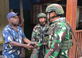 Dengar Keluhan, Satgas Yonif 715/Mtl Berkunjung ke Rumah-Rumah Warga Papua | Foto: Istimewa